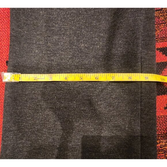 New York & Company Women's Stretch Charcoal Gray Bootcut Pants Size Medium - Picture 10 of 14